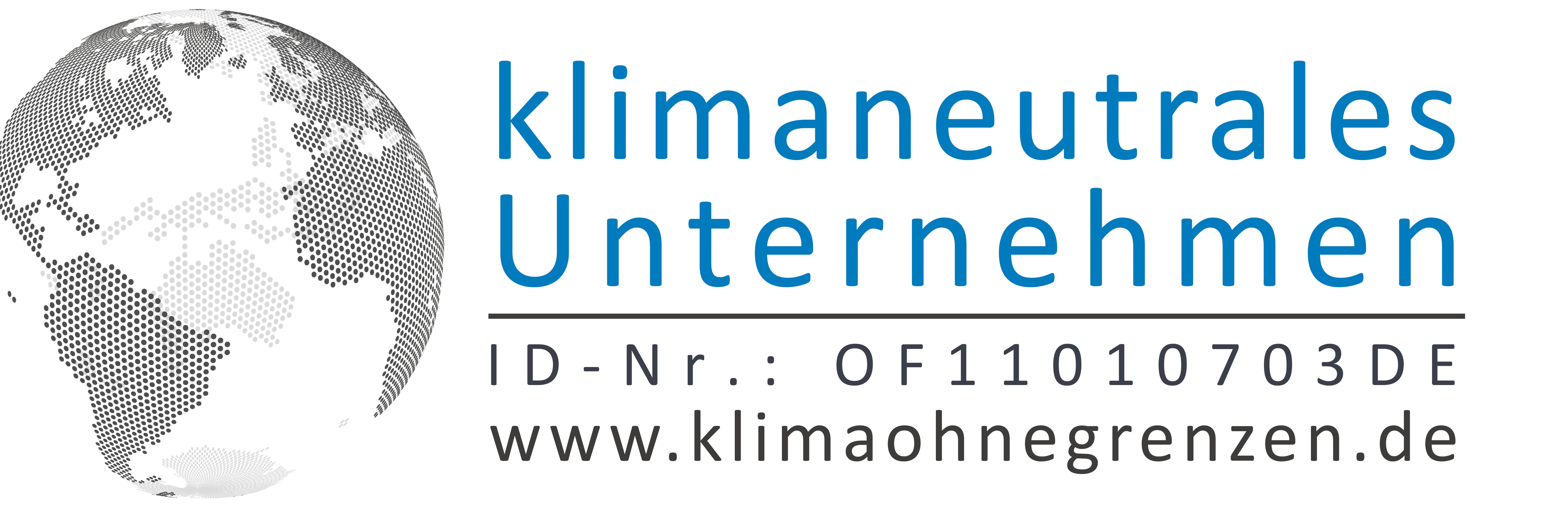 Logo Klimaneutrales Unternehmen